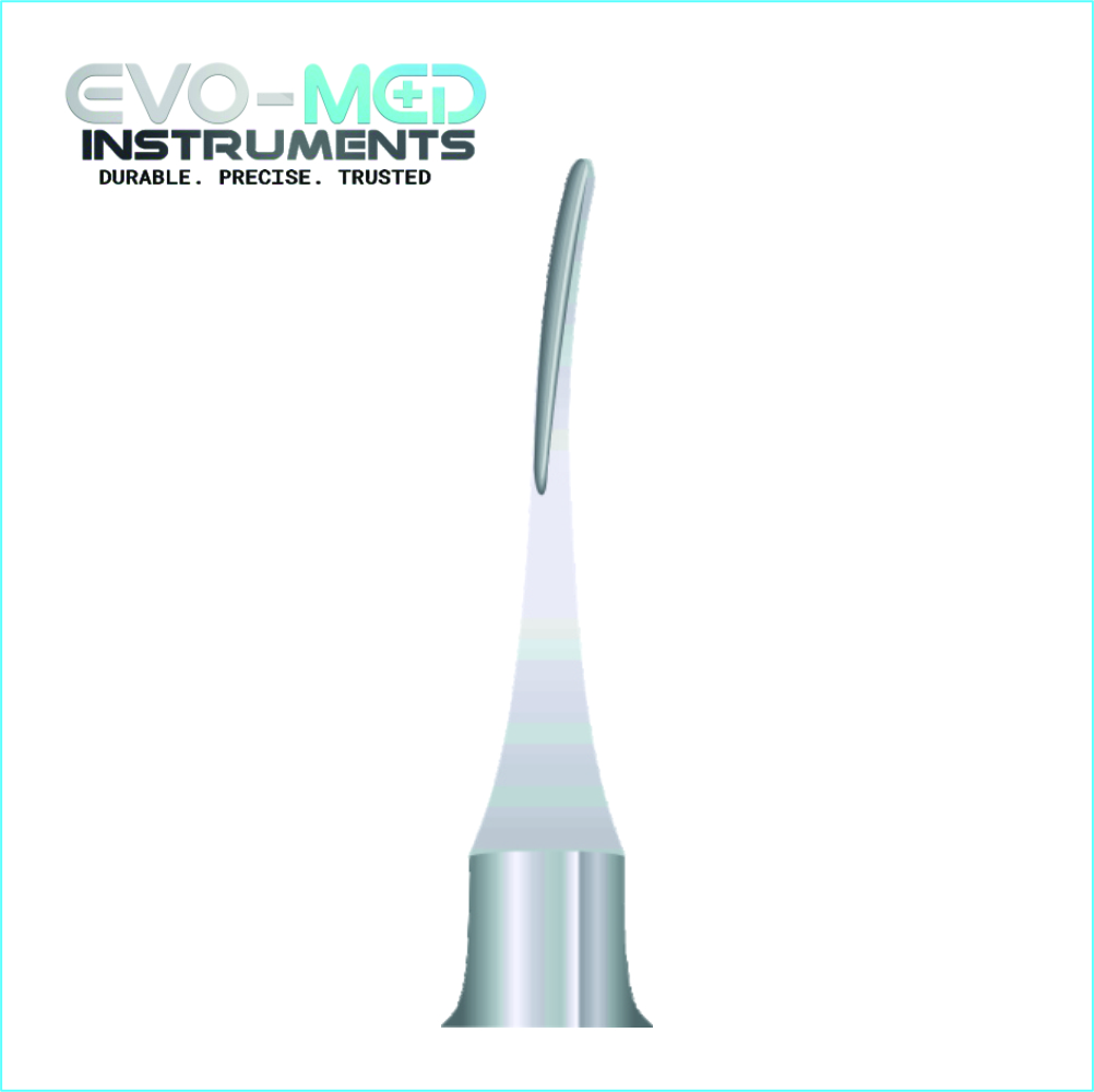 Root Elevator Long Handle Curved 2mm