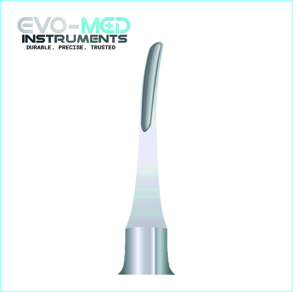 Root Elevator Long Handle Curved 4.5mm