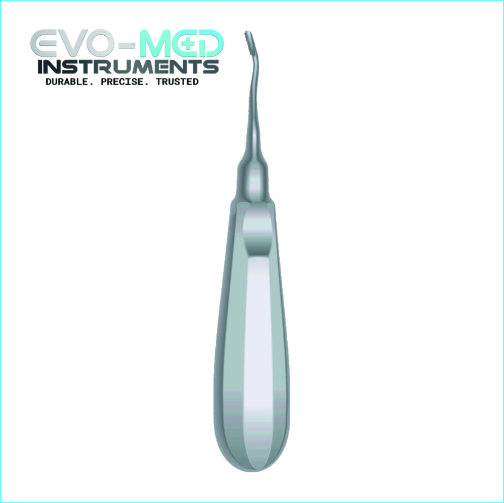 Root Elevator Apexo Fig.77L Serrated