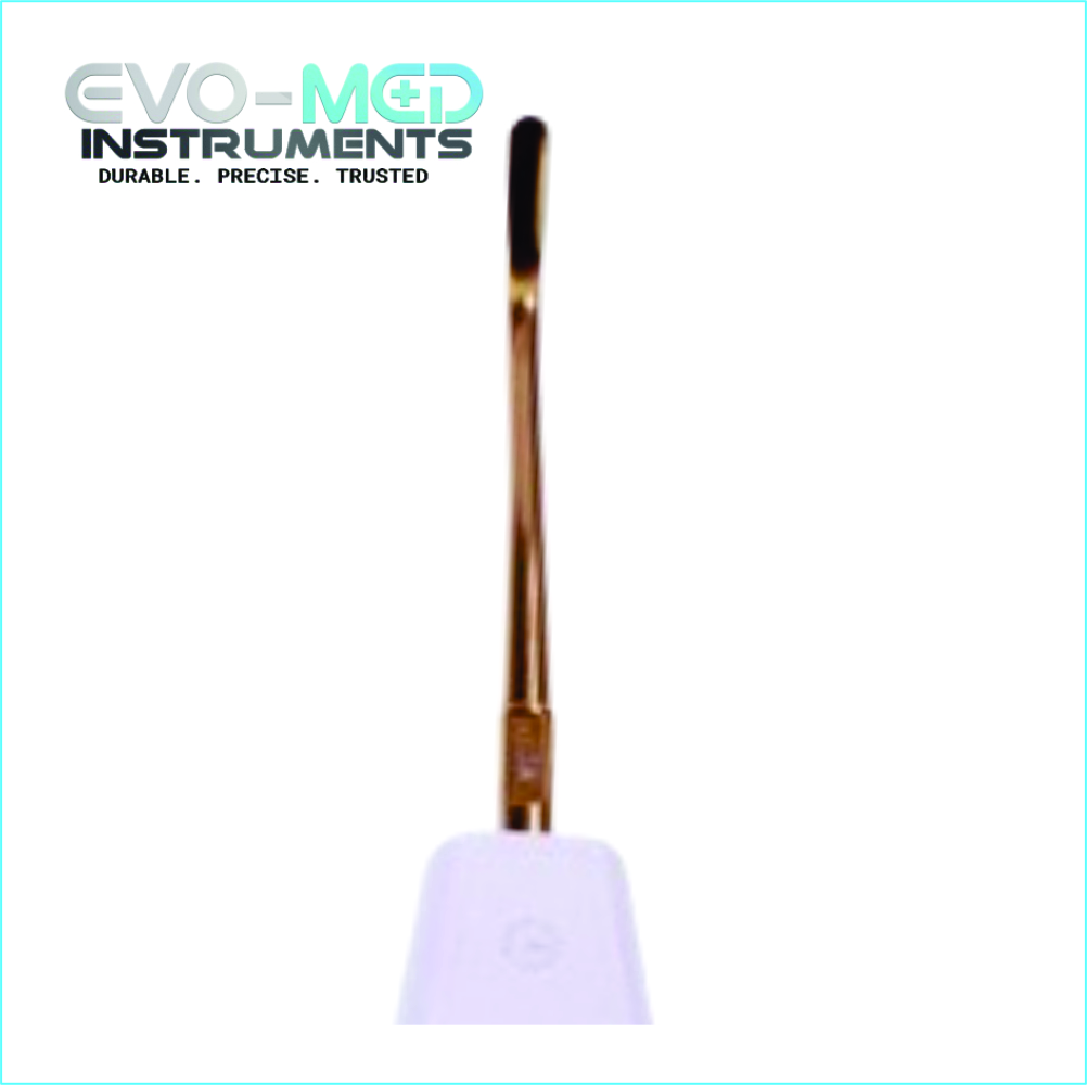 Periotome 3mm Angled Titanium Golden